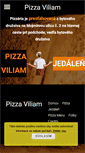 Mobile Screenshot of pizzaviliam.sk